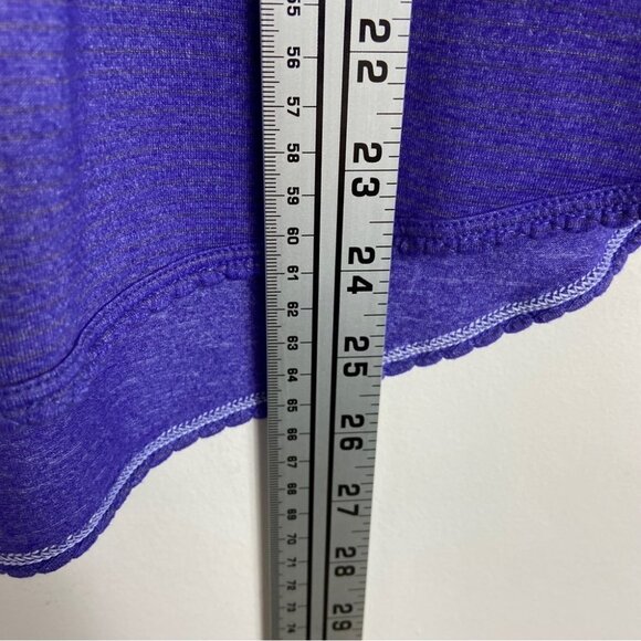 Lululemon Purple Racerback Tank Top Singlet Heather Berry Lightweight Size 6 Run - Picture 11 of 12